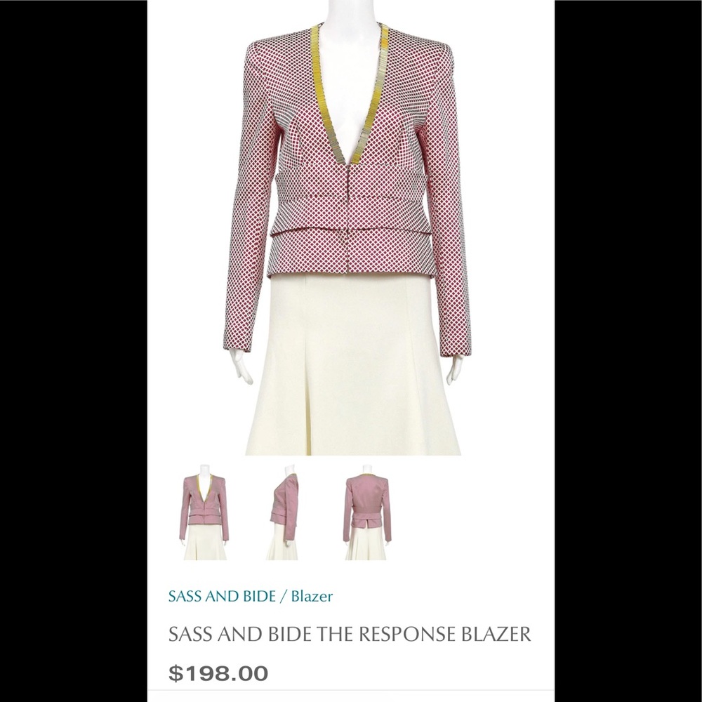 Sass & Bide The Response Blazer